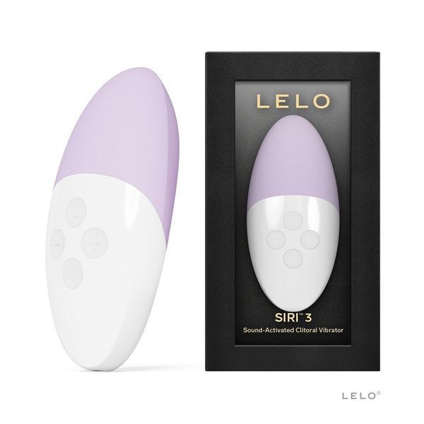 Музичний вібратор для клітора LELO SIRI 3 Calm Lavender, вібрації в ритмі звуків без смартфона SX0697 фото