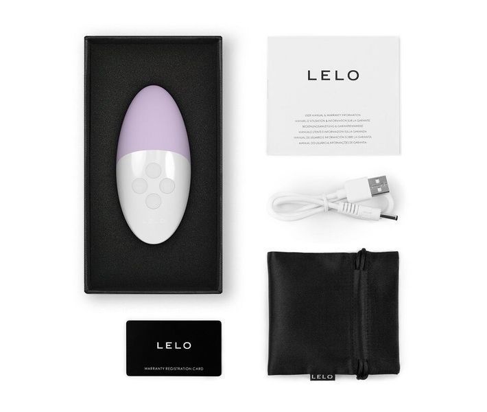 Музичний вібратор для клітора LELO SIRI 3 Calm Lavender, вібрації в ритмі звуків без смартфона SX0697 фото