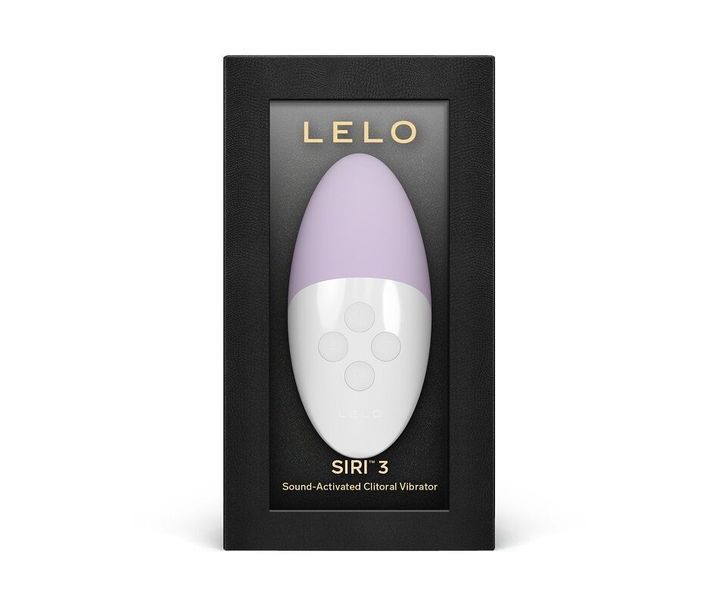 Музичний вібратор для клітора LELO SIRI 3 Calm Lavender, вібрації в ритмі звуків без смартфона SX0697 фото