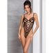 Еротичний боді з малюнком Passion LOVELIA BODY S/M, black SO4754 фото 3