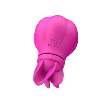 Вібратор Adrien Lastic Caress Pink з насадками для стимуляції ерогенних зон, які обертаються. AD11091 фото