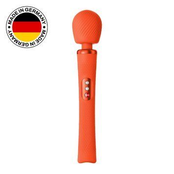 Вібромасажер Fun Factory VIM Vibrating Wand sunrise orange, суперпотужний та легкий, до 6 годин роботи SX0919 фото