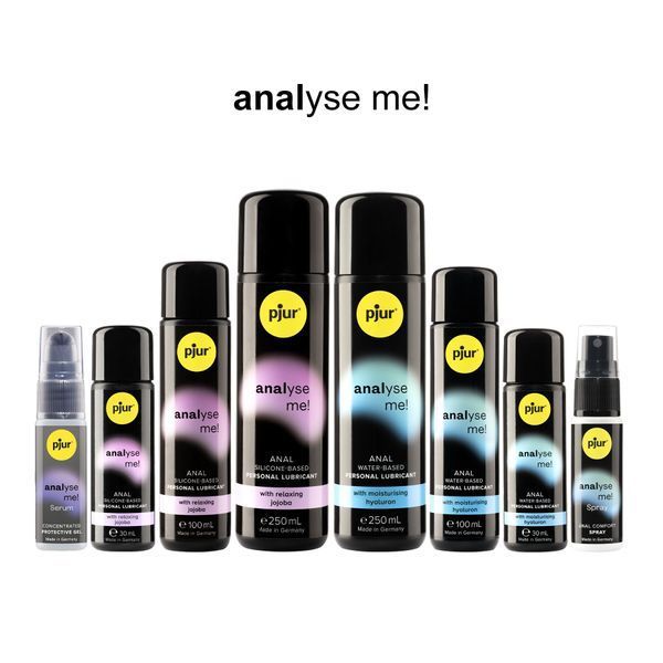 Анальний лубрикант pjur analyse me! Relaxing 100 мл, на силіконовій основі, з олією жожоба PJ10510 фото