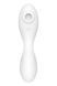 Вакуумний смарт-стимулятор із вібрацією Satisfyer Curvy Trinity 5 (White), керування зі смартфона SO6725 фото 2