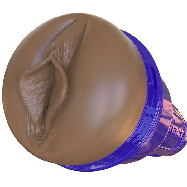 Мастурбатор-вагіна Fleshlight Boost Bang Medium Dark Flesh, плаваючі кільця Turbo Tech SX1315 фото