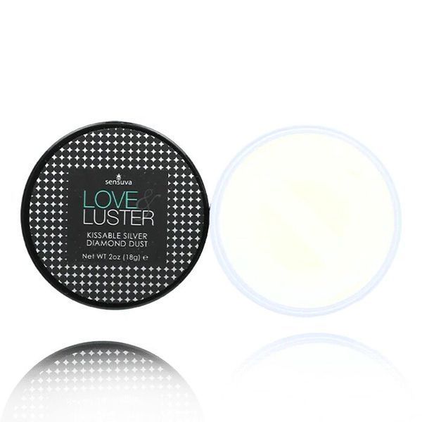 Мерехтлива пудра для тіла Sensuva &mdash; Love & Luster Kissable Diamond Dust (19 г) їстівна, без цукру SO3192 фото