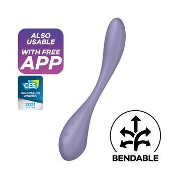 Универсальный вибратор Satisfyer G-Spot Flex 5+ Lilac SO7803 фото