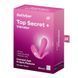 Смарт-вибратор в трусики Satisfyer Top Secret Pink вагинально-клиторальный, 2 мотора SO7790 фото 7