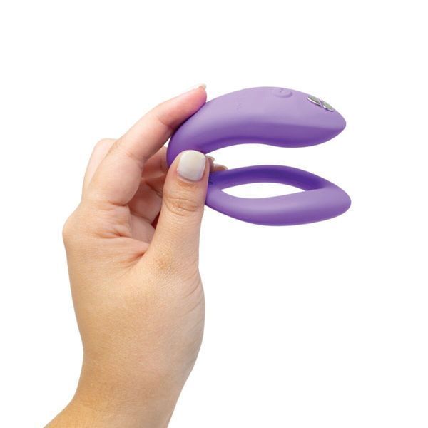 Смарт-вібратор для пар We-Vibe Sync O Light Purple, пульт ДК SX0524 фото