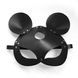 Кожаная маска мышки Art of Sex - Mouse Mask, цвет Черный SO9649 фото 3