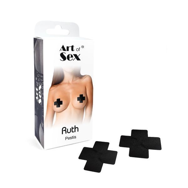 Сексуальні наклейки на груди Art of Sex &ndash; Ruth. Чорний SO6788 фото