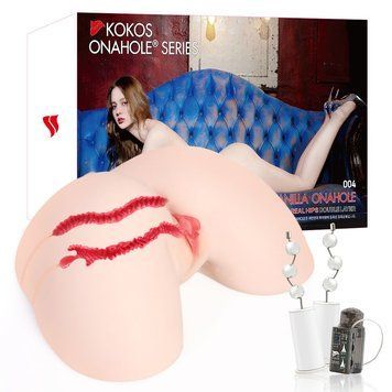 Мастурбатор Kokos 004 Vailla ONAHOLE Real Hips 2WayPlus с вибрацией и массажем SX3238 фото