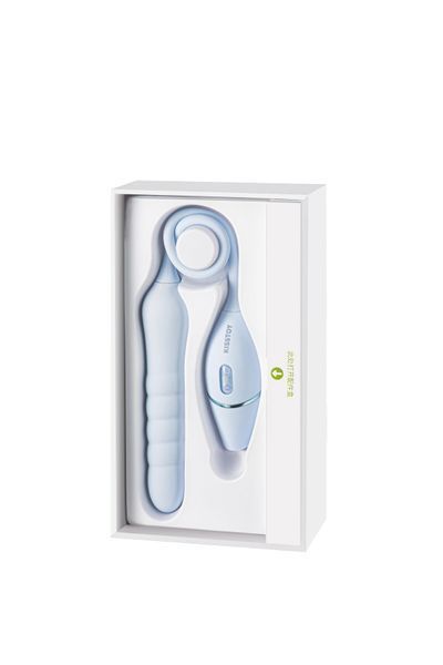 Пульсатор з вакуумним стимулятором KISSTOY Cathy III Light Blue, 5 режимів вакууму, 10 режимів пульсації SX2328 фото