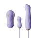 Набір 3в1 Zalo &ndash; UNICORN Set Violet, віброяйце, пульсатор, вакуумний стимулятор SO6688 фото 1
