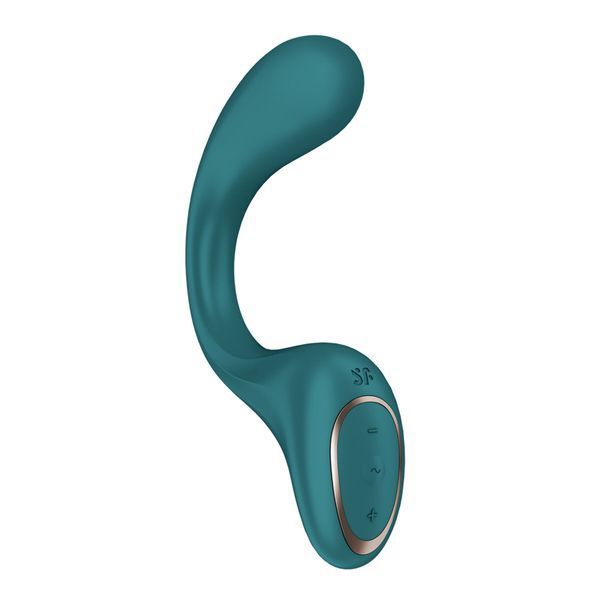 Вагинально-клиторальный вибратор Satisfyer G for Goddess 2 Bottle Green, 2 мотора SX3261 фото