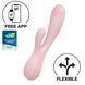 Смарт вибратор-кролик Satisfyer Mono Flex Mauve, 2 мотора, управление через интернет SO3902 фото 3
