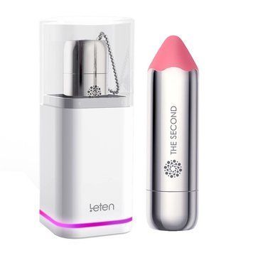 Вибропуля Leten The Second scented powder с индукционной зарядкой, водонепроницаемая, очень мощная SO3926 фото