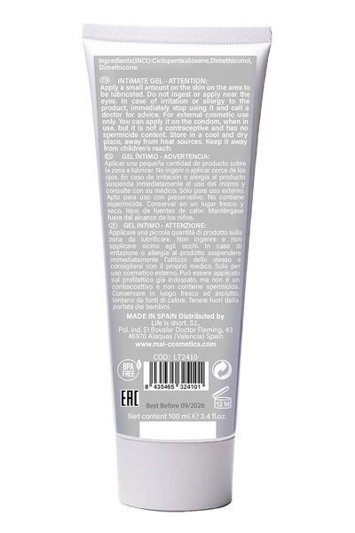 Смазка на силиконовой основе BTB SILICONE (100 мл) SO7536 фото