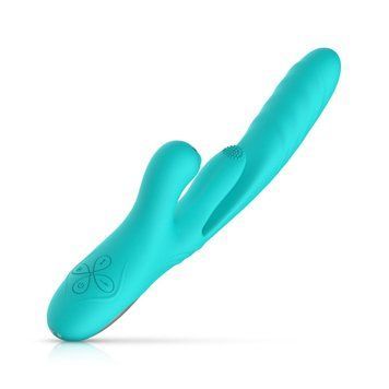 Вібратор-кролик Good Vibes Only - Lisa Thrusting Rabbit Vibrator with G-Spot Stimulator SX3066 фото