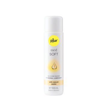 Силиконовая смазка pjur MED Soft glide 100 мл с маслом жожоба для очень сухой и чувствительной кожи PJ12630 фото