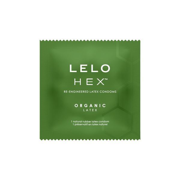 Презервативи LELO HEX Condoms Organic 12 Pack, тонкі та суперміцні SX3043 фото