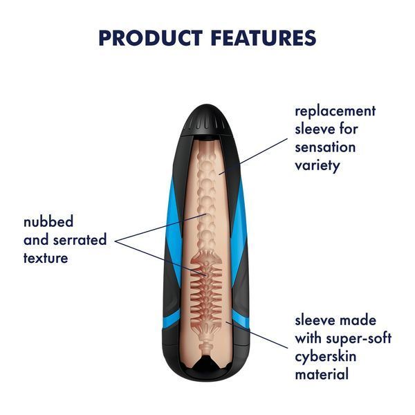Запасной рукав-вставка для мастурбатора Satisfyer Men TORNADO BLISS SO2026 фото