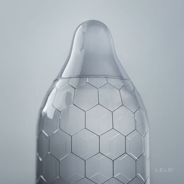 Презервативи LELO HEX Condoms Original 12 Pack, тонкі та суперміцні SX1294 фото
