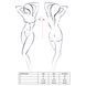 Боді-монокіні Passion ADARA BODY L/XL, black EL10101 фото 2