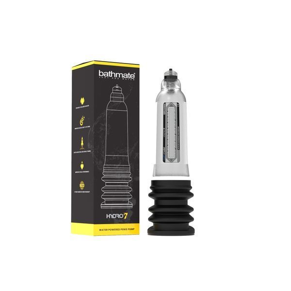 Гидропомпа Bathmate Hydro 7 Clear, для члена длиной от 12,5 до 18см, диаметр до 5см BM-30-CC фото