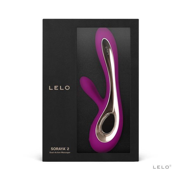 Вібратор-кролик LELO Soraya 2 Deep Rose, 12 режимів вібрації, до 4 годин роботи SO8111 фото