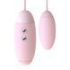 Вакуумний стимулятор з віброяйцем 2-в-1 KISSTOY Miss VV Pink SO3761 фото 1