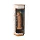 Фаллоимитатор SilexD Robby Caramel (MODEL 2 size 6in), двухслойный, силикон+Silexpan, диаметр 3,5 см SO5019 фото 7