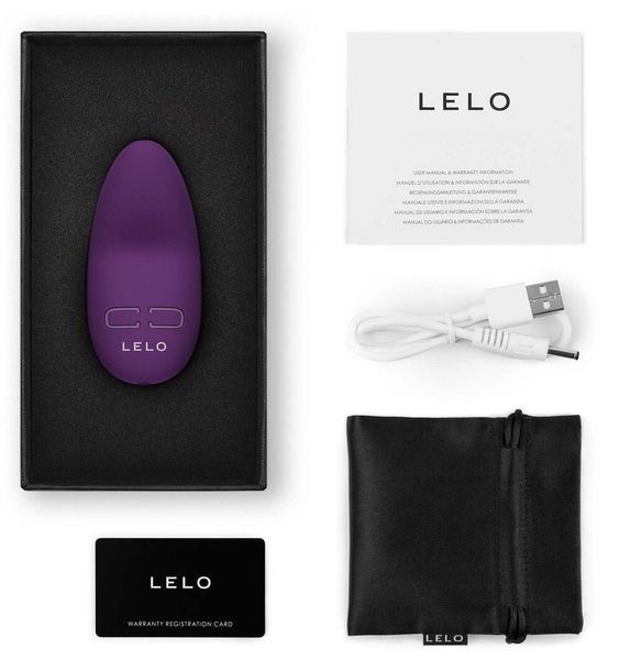 Вибратор LELO Lily 3 Dark Plum SX0694 фото