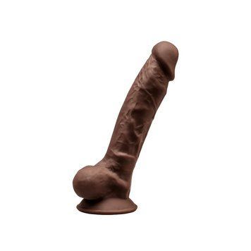 Фаллоимитатор SilexD Johnny Brown (MODEL 1 size 7in), двухслойный, силикон +Silexpan, диаметр 3,8см SO5021 фото