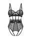 Боди Obsessive Hersis crotchless teddy L/XL SX3088 фото 8
