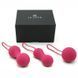 Набор вагинальных шариков Je Joue - Ami Fuchsia, диаметр 3,8-3,3-2,7см, вес 54-71-100гр SO3044 фото 3