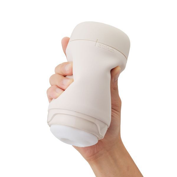Мастурбатор TENGA PUFFY LATTE BROWN, ультрам&rsquo;який матеріал, багаторазовий, наскрізний SO8067 фото