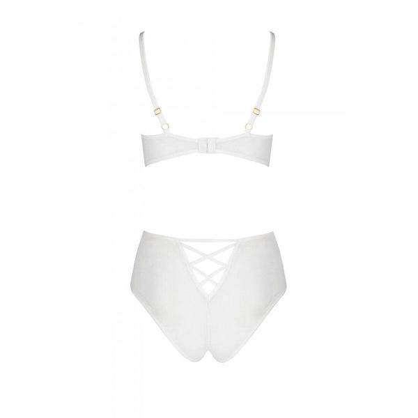 Эротический комплект с рисунком Passion LOVELIA BIKINI XXL/XXXL, white SO4752 фото